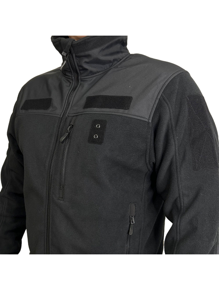 Кофта Stalker fleece Black, Розмір: 62-60 (XXL), зображення 7