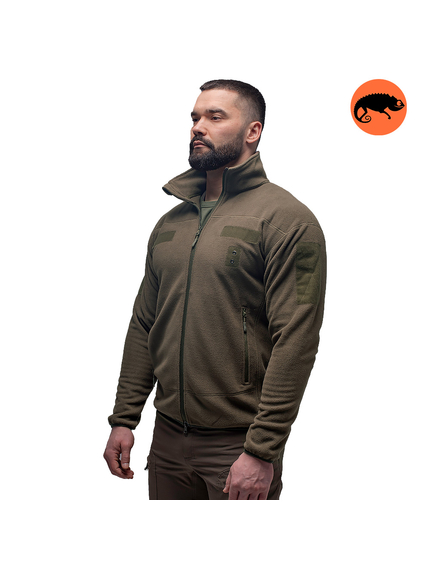 Кофта Power Fleece Olive, Размер: 64-66 (ХХХL), фото 3