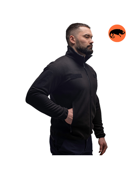 Кофта Power Fleece Black, Размер: 44-46 (S), фото 3