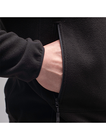 Кофта Power Fleece Black, Размер: 44-46 (S), фото 9