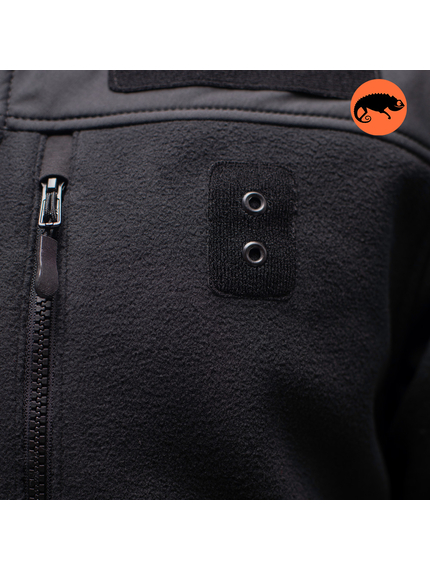 Кофта Stalker fleece Black, Розмір: 62-60 (XXL), зображення 6