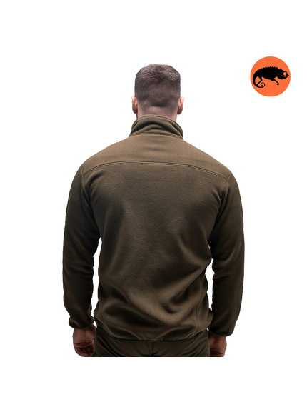 Демисезонная мужская флисовая кофта Stratus Olive, Размер: 52-54 (L), фото 3