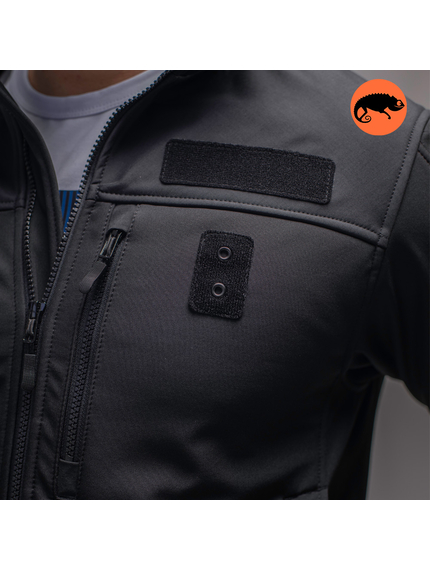 Куртка Soft Shell Stalker Black, Розмір: 44-46 (S), зображення 7