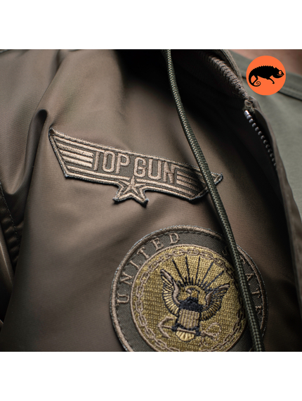 Куртка MA-1 hooded light Olive, Розмір: 64-66 (XXXL), зображення 5