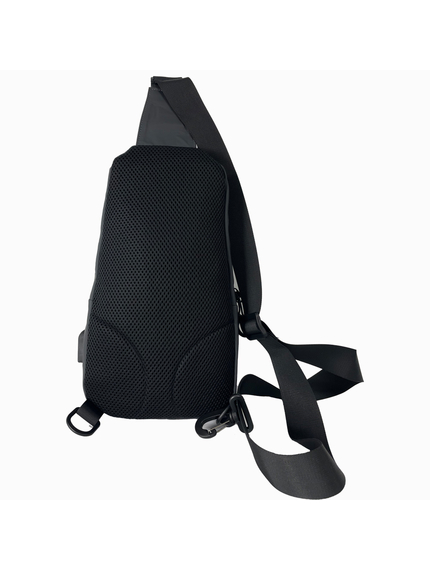 Сумка плечова с USB-портом водонепроникна grey, зображення 6