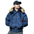Зимняя мужская синяя куртка с капюшоном  N-2B Slim Navy бомбер, Размер: 44-46 (S)