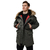 Чоловіча куртка Аляска Slim Fit N-3B Olive, Розмір: 44-46 (S)