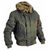 Коротка зимова куртка чоловіча N-2B Slim Olive бомбер, Розмір: 48-50 (M)