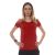Червона футболка жіноча Jersey Women Red, Розмір: 46 (M), зображення 3