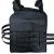 Жилет тактичний (плитоноска) Molle Black, зображення 9