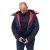 Чоловіча куртка Аляска синя Slim Fit N-3B Navy, Розмір: 44-46 (S), зображення 3 Чоловіча куртка Аляска синя Slim Fit N-3B Navy, Розмір: 44-46 (S), зображення 3