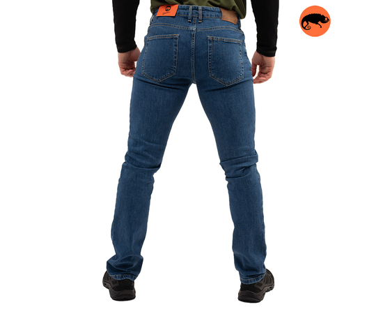 Джинси чоловічі (Синій), Розмір джинсів: 38/32, зображення 3