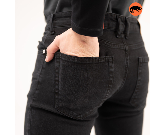 Джинси чоловічі (Чорно-сірий), Размер джинсов: 38/36, фото 5