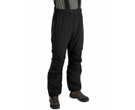 Зимние мужские черные брюки с подтяжками Mont Blanc Gen 2 Black, Размер брюк / рост: 56-58/182-188, фото 4