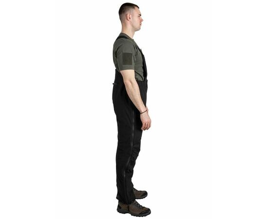 Зимние мужские черные брюки с подтяжками Mont Blanc Gen 2 Black, Размер брюк / рост: 48-50/170-176, фото 5 Зимние мужские черные брюки с подтяжками Mont Blanc Gen 2 Black, Размер брюк / рост: 48-50/170-176, фото 5