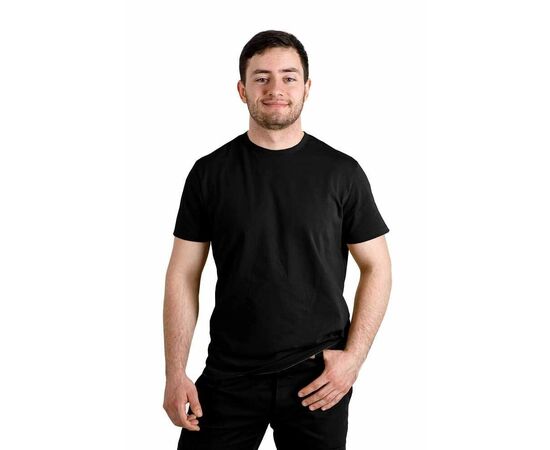 Футболка мужская черная Jersey Black, Размер: 40-42 (XS), фото 6 Футболка мужская черная Jersey Black, Размер: 40-42 (XS), фото 6