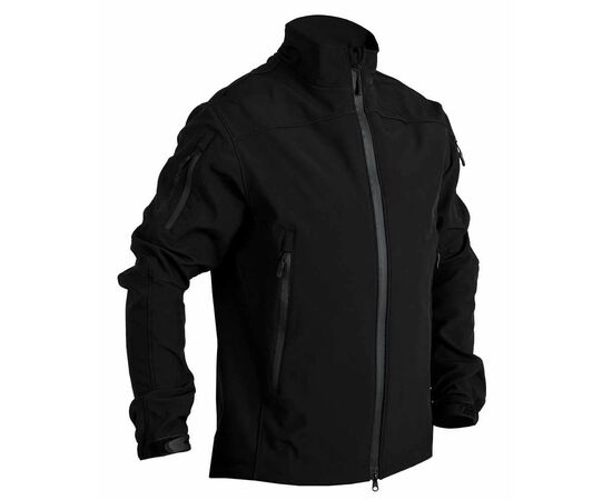 Демісезонна чоловіча куртка Soft Shell Intruder Black, Розмір: 56-58 (XL)