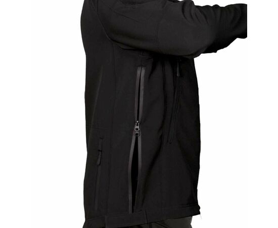 Тактична куртка Soft Shell Spartan Police Black чорна з капюшоном, Розмір: 56-58 (XL), зображення 18 Тактична куртка Soft Shell Spartan Police Black чорна з капюшоном, Розмір: 56-58 (XL), зображення 18