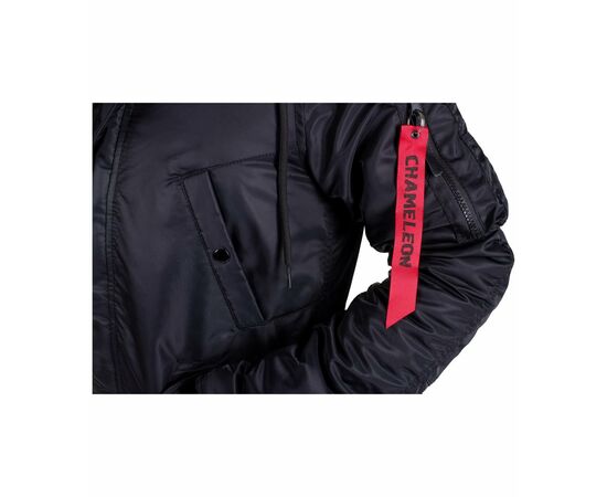 Жіноча куртка Аляска N-3B Slim Fit Black, Розмір: 48 (L), зображення 16