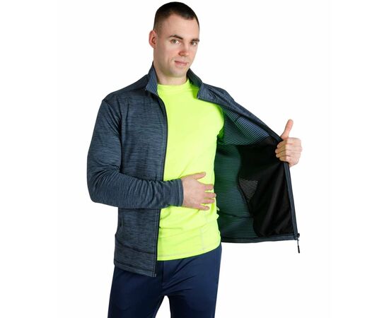 Тактична флісова кофта чоловіча синя Ermine Navy, Розмір: 52-54 (L), зображення 5