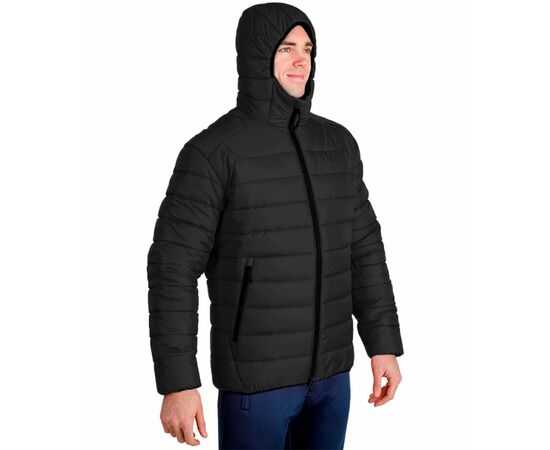 Стеганая куртка мужская с капюшоном Maximus Black черная, Размер: 56-58 (XL), фото 4 Стеганая куртка мужская с капюшоном Maximus Black черная, Размер: 56-58 (XL), фото 4