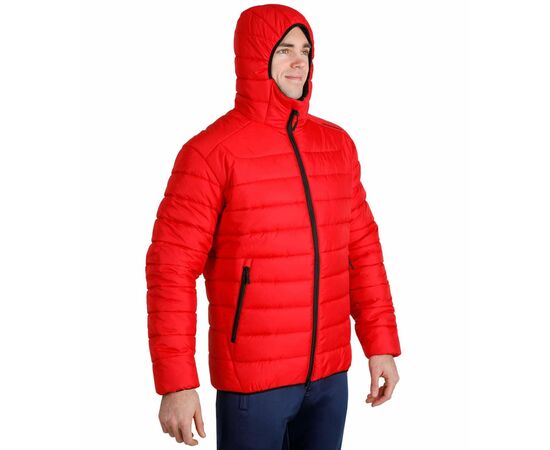 Червона куртка чоловіча з капюшоном Maximus Red, Розмір: 44-46 (S), зображення 3 Червона куртка чоловіча з капюшоном Maximus Red, Розмір: 44-46 (S), зображення 3