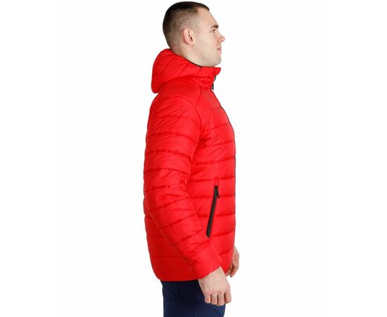 Червона куртка чоловіча з капюшоном Maximus Red, Розмір: 62-60 (XXL), зображення 4 Червона куртка чоловіча з капюшоном Maximus Red, Розмір: 62-60 (XXL), зображення 4