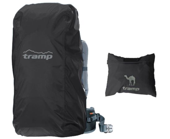 Чехол от дождя на рюкзак Tramp Black L TRP-019