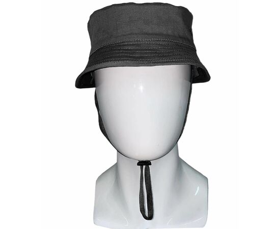 Панама мужская черная с эластаном Black, Размер: L, фото 2