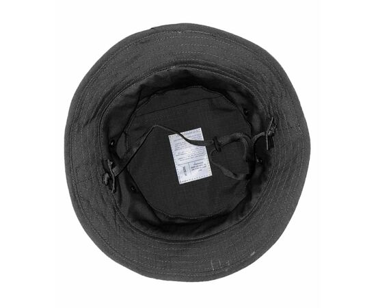 Панама мужская черная с эластаном Black, Размер: XL, фото 3