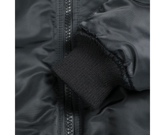 Демісезонна куртка бомбер чоловіча чорна MA-1 Gen 2  Black, Розмір: 56-58 (XL), зображення 10