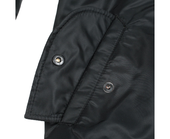 Демісезонна куртка бомбер чоловіча чорна MA-1 Gen 2  Black, Розмір: 56-58 (XL), зображення 12