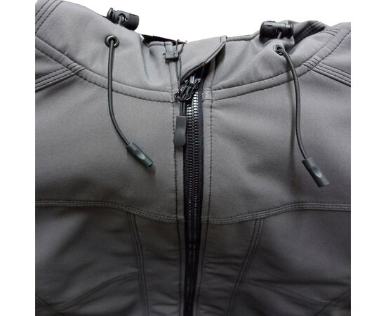 Мужская серая куртка Soft Shell софтшелл демисезонная Wolf Grey, Размер: 44-46 (S), фото 15 Мужская серая куртка Soft Shell софтшелл демисезонная Wolf Grey, Размер: 44-46 (S), фото 15