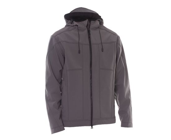 Чоловіча сіра куртка демісезонна Soft Shell софтшелл Wolf Grey, Розмір: 56-58 (XL), зображення 2