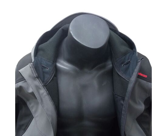 Куртка  Soft Shell Predator Grey/Black, Розмір: 62-60 (XXL), зображення 11 Куртка  Soft Shell Predator Grey/Black, Розмір: 62-60 (XXL), зображення 11