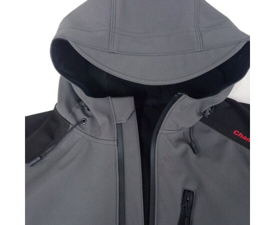 Куртка  Soft Shell Predator Grey/Black, Розмір: 64-66 (XXXL), зображення 12 Куртка  Soft Shell Predator Grey/Black, Розмір: 64-66 (XXXL), зображення 12