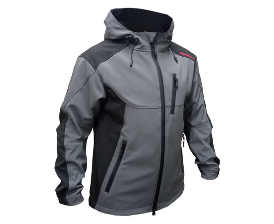 Куртка  Soft Shell Predator Grey/Black, Розмір: 56-58 (XL), зображення 2 Куртка  Soft Shell Predator Grey/Black, Розмір: 56-58 (XL), зображення 2