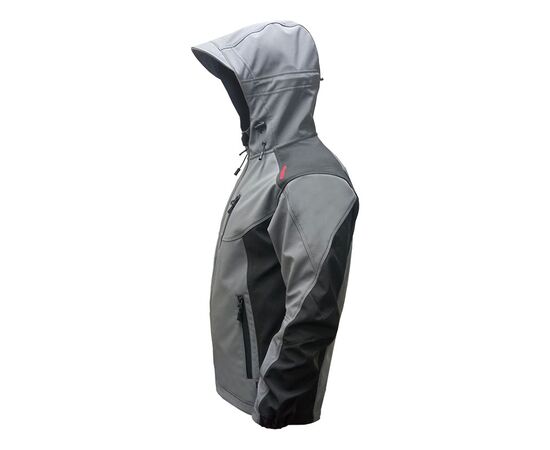 Куртка  Soft Shell Predator Grey/Black, Розмір: 62-60 (XXL), зображення 5 Куртка  Soft Shell Predator Grey/Black, Розмір: 62-60 (XXL), зображення 5