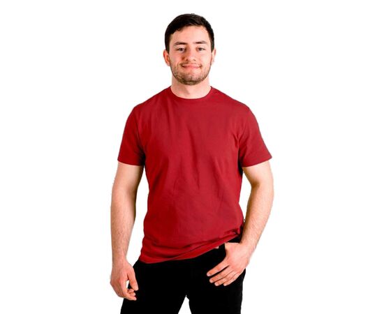 Красная футболка мужская Jersey Red, Размер: 60-62 (XXL), фото 5