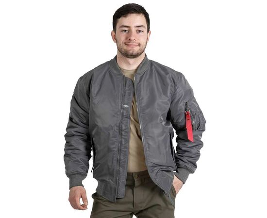 Куртка MA-1 Gen 2 Grey, Розмір: 44-46 (S), зображення 6 Куртка MA-1 Gen 2 Grey, Розмір: 44-46 (S), зображення 6