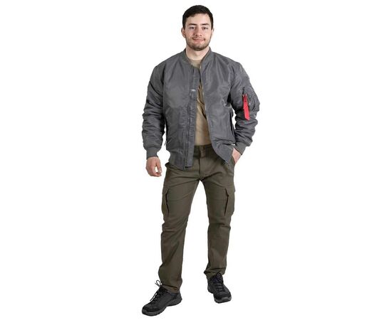 Куртка MA-1 Gen 2 Grey, Розмір: 44-46 (S), зображення 9 Куртка MA-1 Gen 2 Grey, Розмір: 44-46 (S), зображення 9