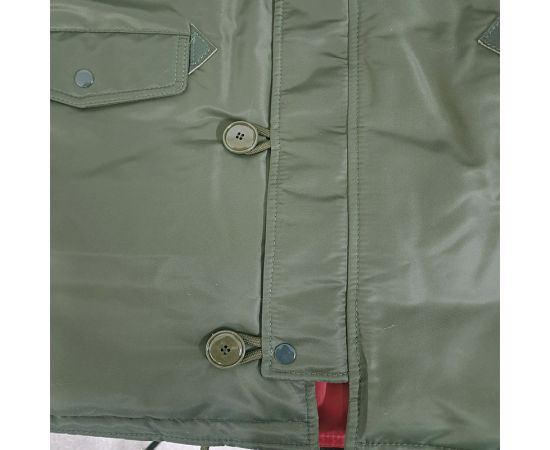 Мужская куртка Аляска Slim Fit N-3B Olive, Размер: 48-50 (M), фото 21 Мужская куртка Аляска Slim Fit N-3B Olive, Размер: 48-50 (M), фото 21