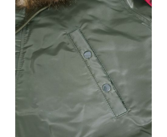 Мужская куртка Аляска Slim Fit N-3B Olive, Размер: 44-46 (S), фото 11 Мужская куртка Аляска Slim Fit N-3B Olive, Размер: 44-46 (S), фото 11