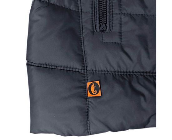 Чорна стьобана куртка чоловіча з капюшоном Proxima Black, Розмір: 62-60 (XXL), зображення 19