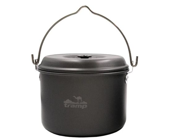 Казан Tramp анодированный с крышкой 7 л UTRC-041, фото 4