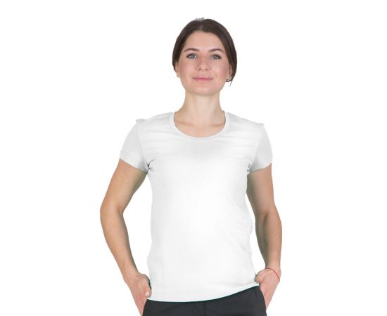 Біла футболка жіноча Jersey Women White, Розмір: 42 (XS)