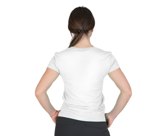 Біла футболка жіноча Jersey Women White, Розмір: 42 (XS), зображення 3