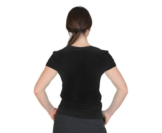 Чорна Футболка Жіноча Jersey Women Black, Розмір: 50 (XL), зображення 3