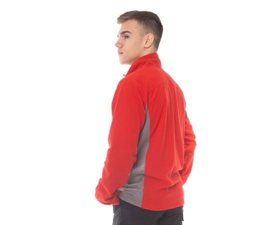 Мужская флисовая кофта красная Aproach Red, Размер: 56-58 (XL), фото 6
