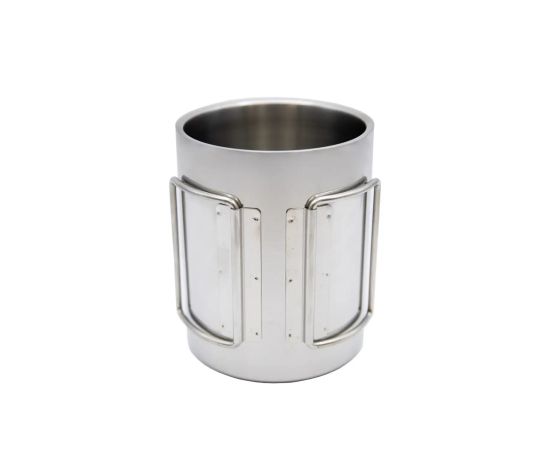 Термокружка Tramp со складными ручками и поилкой 500 мл UTRC-142 металл, фото 3